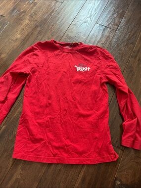 Wish Red Long Sleeve Tee